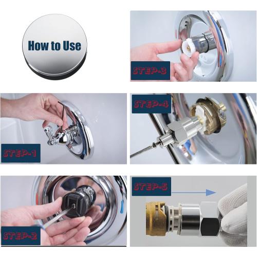 104421 Cartridge Removal Tool, Cartridge Puller Compatible with Moen 1200, 1222, & 1225 Single Handle Cartridges