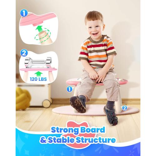 Magnetic Drawing Board, Toddler Girl Toys for 1-3 Year Old, Doodle Board Learning and Educational Kids Toys for 1 2 3 Year Old Baby Birthday GIF- Pink