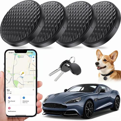 Mini GPS Tracker for Vehicles No Subscription (iOS Only) - 2 Pack