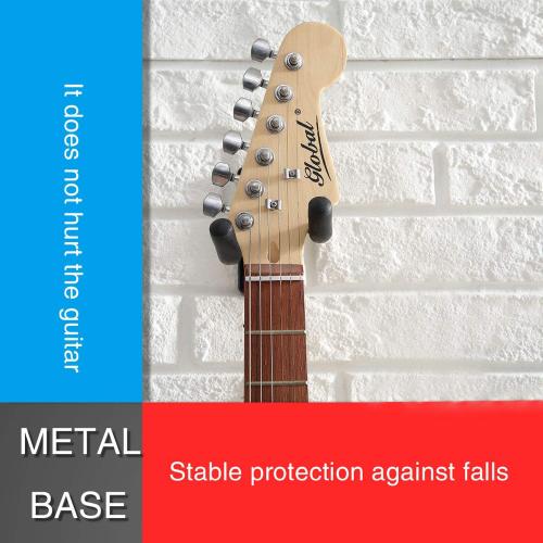 WOGOD Guitar Wall Mount Hangers Hook Holder Stand (1Pack-Black …