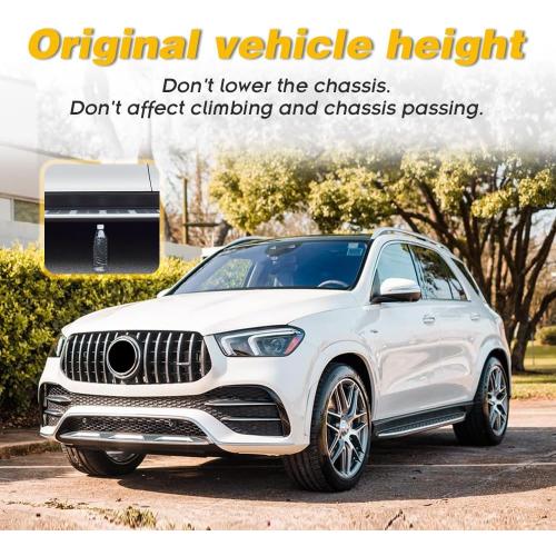 Running Boards Side Steps Fit for 2020-2026 Mercedes Benz GLE W167 GLE350 GLE450 GLE450e GLE580 Nerf Bar Accessories