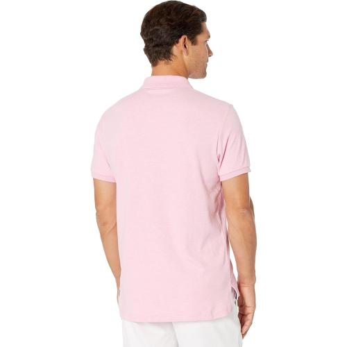U.S. Polo Assn. Men's Standard Solid Interlock Shirt, Pink Sunset Heather,   Size XXL