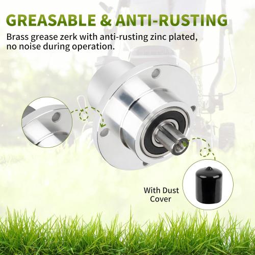 037-2000-00 Spindle Assembly Compatible with Bad Boy 42 48 54 Deck Zero Turn Mower, 037-2050-00 Spindle Compatible with Bad Boy MZ/MZ Magnum Lawn Mower, Replace S tens 285-101, 3 Pack