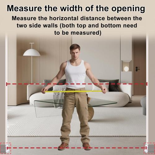 WAOWAO Baby Gate 62.20-71.26 Extra Wide Pressure Mounted Walk Through Swing Auto Close Safety Black Metal Toddler Kids Child Dog Pet Puppy for Stairs,Doorways,Kitchen