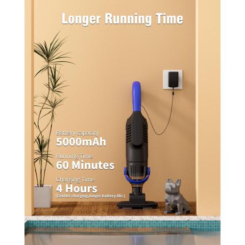 (2026 Upgrade) Little Shark Cordless Pool Vacuum