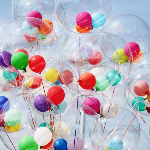 40 Pack Large Clear Balloons for Stuffing Pre Stretched Extra Wide Mouth Bobo Balloons Wedding Fillable Helium Transparent Balloon for Birthday Party(24 Inch Inflated)