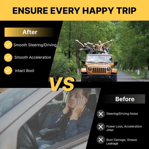 2PCS Front CV Axle Shaft Assembly Compatible with Subaru Forester 2.5L 2.0L H4 2014 2015 2016 2018, Impreza 2.0L H4 2017 2018 2019 2020 2021 2022 2023, Driver and Passenger Side, OE# NCV66012