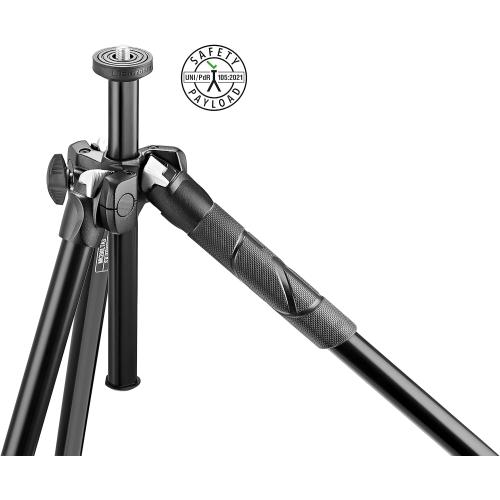 Manfrotto MK290LTA3-V, Kit 290 Light with Video Fluid Head, Aluminium, DSLR, Compact System Camera, Mirrorless, Video, Videography, Black