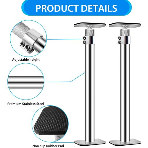 Undermount Sink Brackets.Undermount Sink Support,Undermount Sink Repair Kit, Adjustable Support PolKitchen Sink Brackets