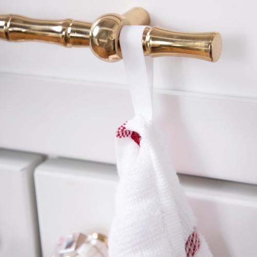 All-Clad Checked Kitchen Towel: Highly Absorbent, Super Soft Long Lasting - 100% Cotton, 17x30 Tea Towel for Cleaning & Drying Dishes, Pans, Glassware, or Countertops, (3-Pack), Chili