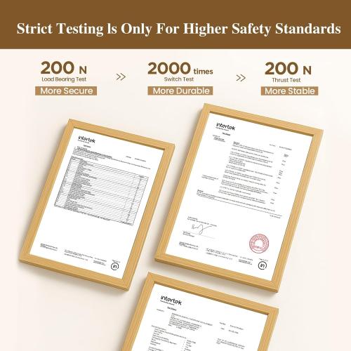 InnoTruth 29.5–40.75 Baby Gate for Stairs, 30 Tall Dog Gates for Doorways & Hallways, Safety Gate for Kids & Pets, Pressure-Mounted Walk-Through with Dual Lock & 2-Way Swing, Black