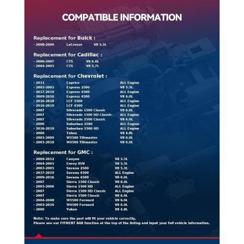 KAX LS MLS Exhaust Manifold Header Gasket Pair with Bolts for Chevy Silverado Sierra Suburban 1500 2500 HD LS1 4.8 5.3 5.7 6.0 6.2L 1997-2018