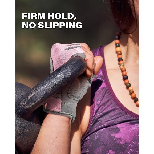 VINSGUIR Workout Gloves for Women and Men, Breathable Weight Lifting Gloves for Gym Exercise, Fitness, Training, and Cycling, with Excellent Grip and Cushion Pads