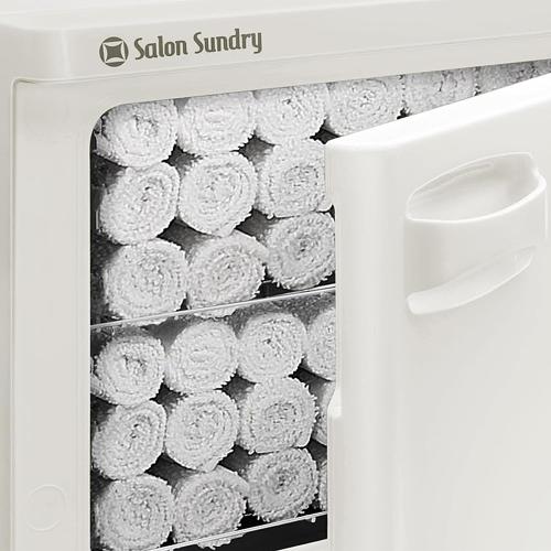 Salon Sundry Professional High Capacity Hot Towel Warmer Cabinet - Facial Spa and Salon Equipment - White
