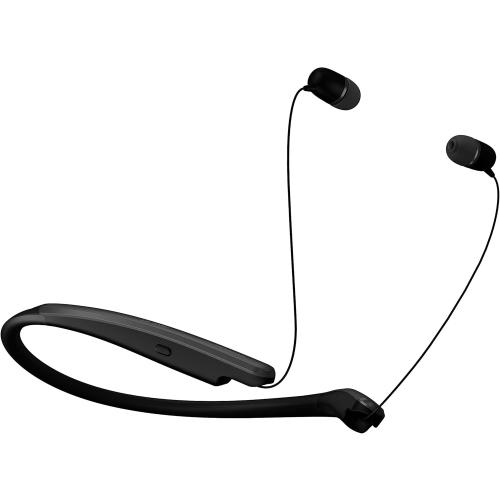 LG TONE Flex Wireless Bluetooth Stereo Neckband Earbuds HBS-XL7 - 32-Bit Hi-Fi DAC, Meridian Audio, Black