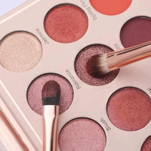 Eye Makeup Brush Set, 6 Pcs Professional Blending Eyeshadow Makeup Brushes for Concealer Eyebrows Eyeliner, Soft Hairs & Wood Handle