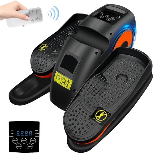 GUMWIG Under Desk Elliptical Elliptical Machines, Portable Mini Elliptical for Home, Under Desk Bike Pedal Exerciser Exerciser for Seniors