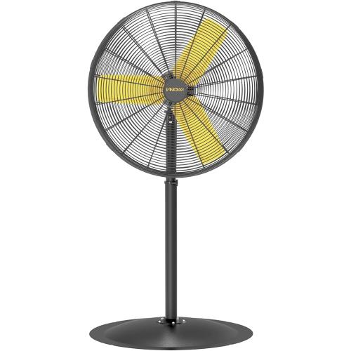 30 Inch Commercial Industrial Pedestal Fan Oscillating, 8900 CFM Industrial Fans Heavy Duty with 3 Speed, Metal Stand up Fans with Poweful Motor, UL Safety Listed