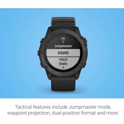 Garmin tactix Delta, Premium GPS Smartwatch with Specialized Tactical Features, Designed to Meet Military Standards