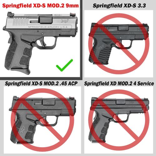 Springfield xds 9mm Holster,Springfield Hellcat Holster, kydex Holder Adj. Cant Retention | Right-Hand Draw