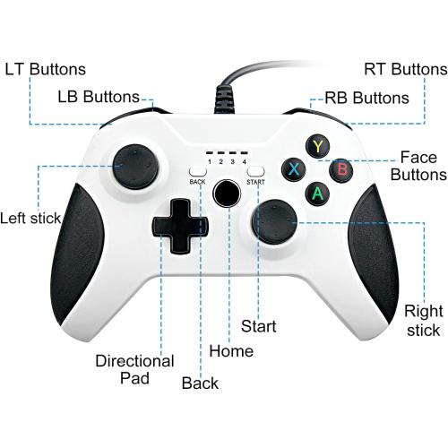 Wireless USB Controller For  Xbox One/PS3/PC X-INPUT/D-INPUT