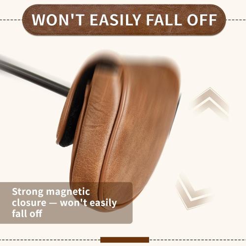 Craftsman Golf Genuine Leather Classic Golf Club Driver Fairway Wood Hybrid Headcovers OZ.1 1i MEZZ.1 MEZZ.1 MAX DF3 Mallet Blade Putter Covers