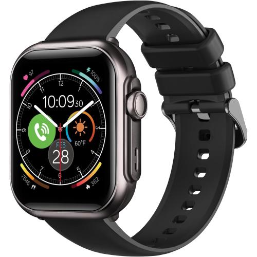 Fitness Smart Watch for Men Women: 1.85 Smart Watch with 30 Days 1000 mAh Battery Life Make/Recive Call Heart Rate SpO2 Sleep Monitor 120  Sport 5ATM Fitness Tracker