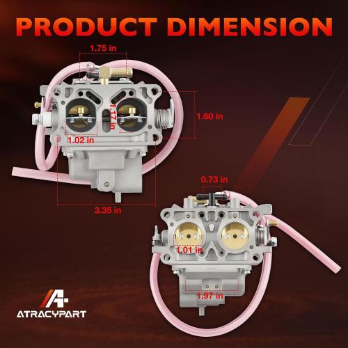 Carburetor Compatible with Kawasaki Mule 3000 3010 3020 KAF620 2001–2008