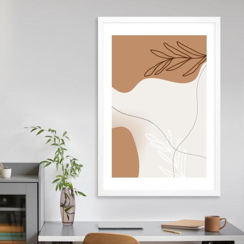 24x36 Large Picture Frame for Wall, Vertical or Horizontal Wall Hanging Large Poster Frame for Photo and Posters, Poster Frame 20x30 with Mat 24x36 Without Mat