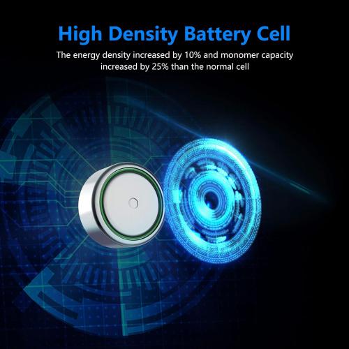 POWEROWL High Capacity LR41 Batteries 40 Pack, AG3 L736 392 384 192 Premium Alkaline Battery 1.5V Button Coin Cell Batteries