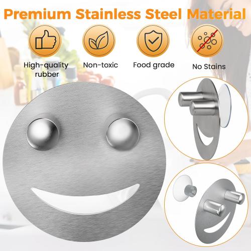 Semcide Sponge Holder, Stainless Steel Sink Caddy w/Suction Cup Installation, Sponge Organizer for Kitchen/Bathroom Sink, Self Draining, Dishwasher Safe for Holding Sponges, Silver(1-Pack)