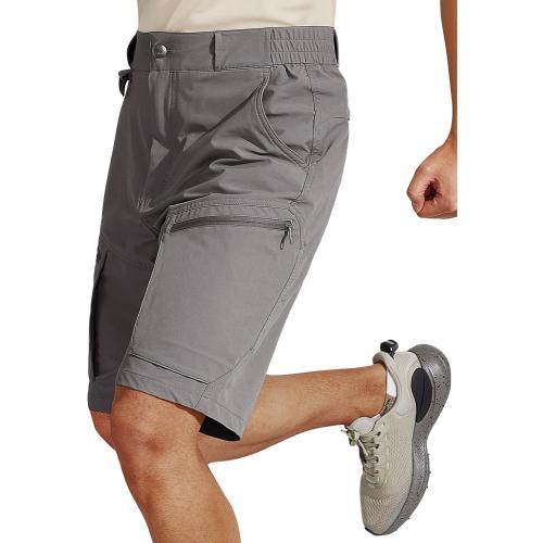 SizS.... Cargo Shorts for Men Quick-Dry Lightweight Work Shorts with 7 Pockets,Durable Hiking Outdoor Short