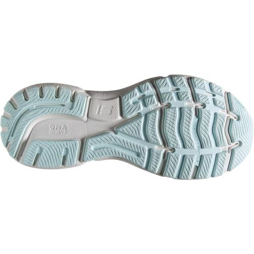 Size 9  blue and white Brooks Women's Ghost 15 Neutral Running Shoe