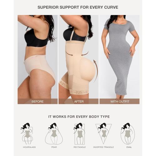 LARGE Lover-Beauty Fajas Colombianas Shapewear for Women Tummy Tuck Compression Garment Butt Lifting Shapewear