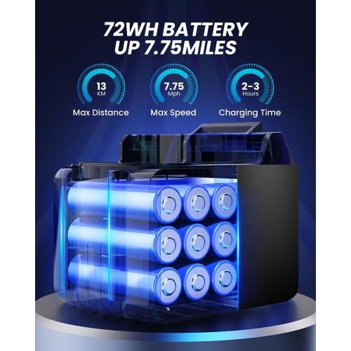 Gyroor Self Balancing Scooter New G13 All Terrain Balancing Scooter with LED Lights & 500W Motor, Self Balancing Off Road with Bluetooth for Kids ages 6-12 and Adults