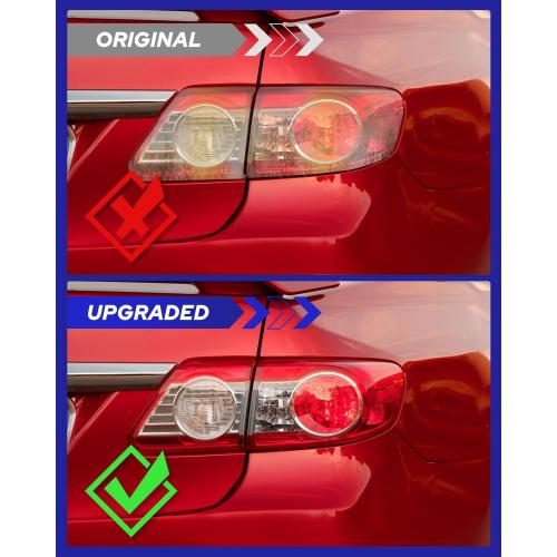AUTOONE For Toyota Corolla Tail Lights Assembly, Tail Lamp Assembly Fit for 2011-2013 Corolla Rear Factory OEM Passeger Side, Without Bulbs
