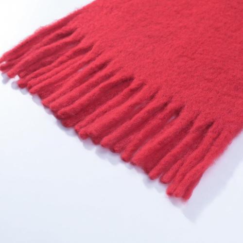 SUNDSGT Womens Winter Scarf for Women Cold Weather Wool Blend Long Soft Thick Warm Blanket Scarf Shawl