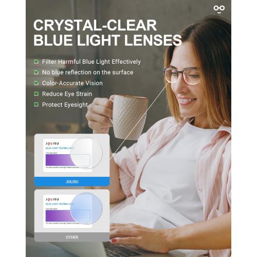 5 Pack Reading Glasses For Women, Blue Light Blocking Computer Reader Spring Hinge Eyeglasses