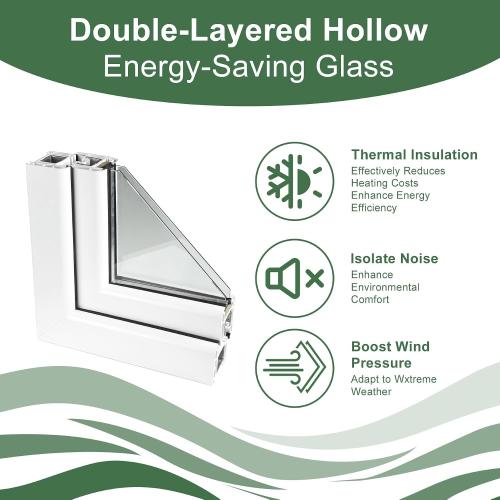 Vinyl Basement Double Slider Window,32 x 20 Basement Window,Removable Sliding Windows with Screen Windows,Featuring Double-Pane Insulated with Thermal Insulation Soundproof Glass（White）