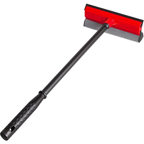 DSV Standard Window Squeegee for Car Windows, 2-in-1 Window Cleaner for Car Windshield, Gas Station, Shower, and Glass | Auto Squeegee , 8 Soft Rubber Blade & Highly Absorbent Sponge *MISSING HANDLE*