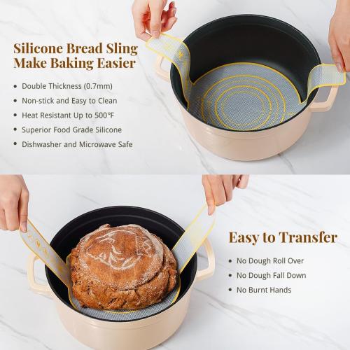 Sourdough Starter Kit, 9 Round & 10 Oval Banneton Bread Proofing Baskets Set, Sourdough Bread Baking Supplies Making Tools with Dough Scraper, Whisk, Bread Lame, Silicone Sling, Recipe