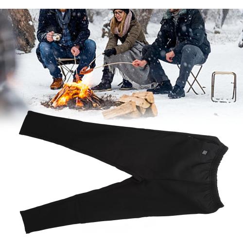 2XL Electric Heating Pants, Soft Heated Pants Comfortable 3 Zones Heating for Outdoor Activities