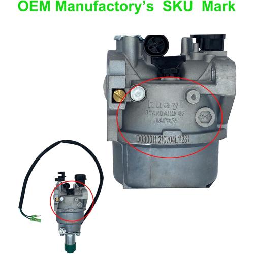 YAMAKATO P27-1 139 Gasoline Auto Choke Generator Carburetor Kit