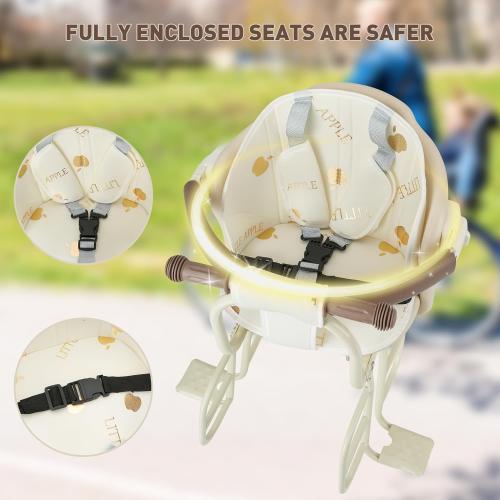 Kid's Bike seat Rear Child Carrier Bike Chair for Bicycle Kids seat for Children 2~4 Years,Weight 55 lbs