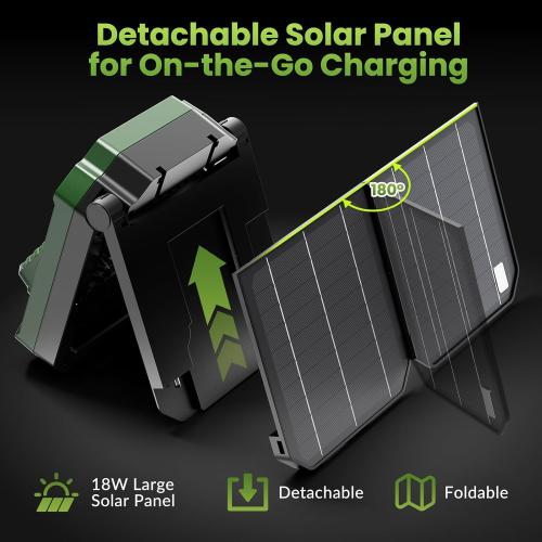 26800mAh Portable Fan Rechargeable GREEN