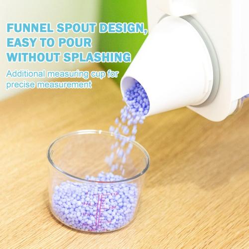 Laundry Detergent Dispenser 3 Pack Laundry Soap Dispensers 78 oz Liquid Detergent Dispenser for Room Organization with 6 Removable Labels for Softener Bleach Powder Soda etc