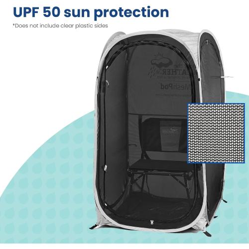 WeatherPod® MyPod™ Mesh 1-Person Pop-Up Sports Shelter