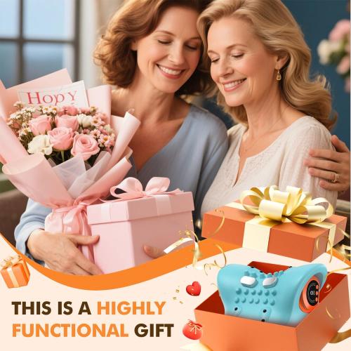 Neck Massager 2026 New Upgrade 3 in 1 Portable Massager with Heat &Comfortable Stretching–Adjustable Intensity for Neck & Shoulder Relaxation at Home,Office,Travel