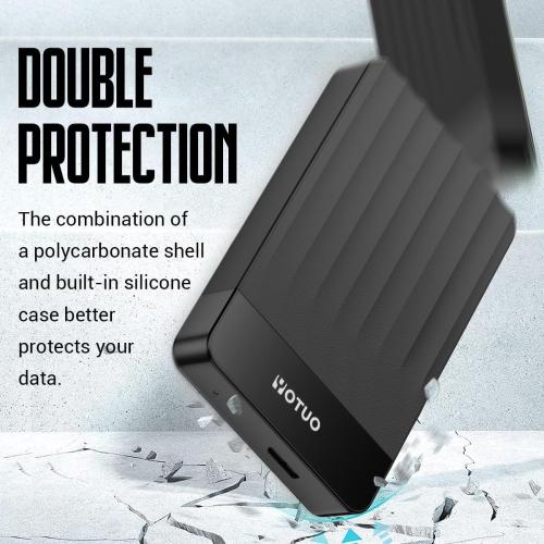 Size 500GB Color Black Portable External Hard Drive Storage Expansion Mobile HDD USB 3.0 for PC, Mac, Desktop, Laptop, PS4, PS5, Xbox One X/S, Xbox 360, Xbox Series X/S, Office & Game (Black, 500GB)