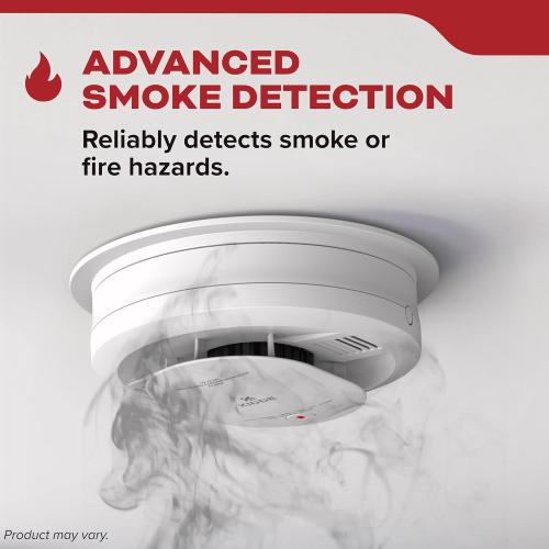 Kidde Smoke Detector, Hardwired & 10-Year Battery Backup, 20SA10-V, 1 Pack